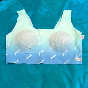 Victoria Secret Bralette Seamless Bra Wire Free Soft Cups Pull On Stretchy